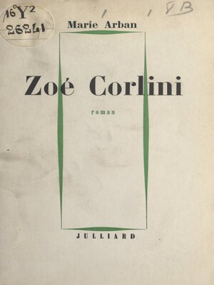 cover image of Zoé Corlini